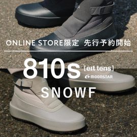 《WEB限定》moonstar 810s SNOWF 先行予約受付中