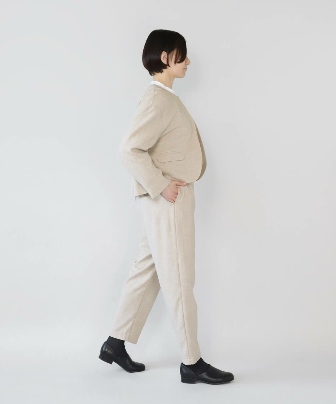 リラックス感がありながらも足元スッキリ