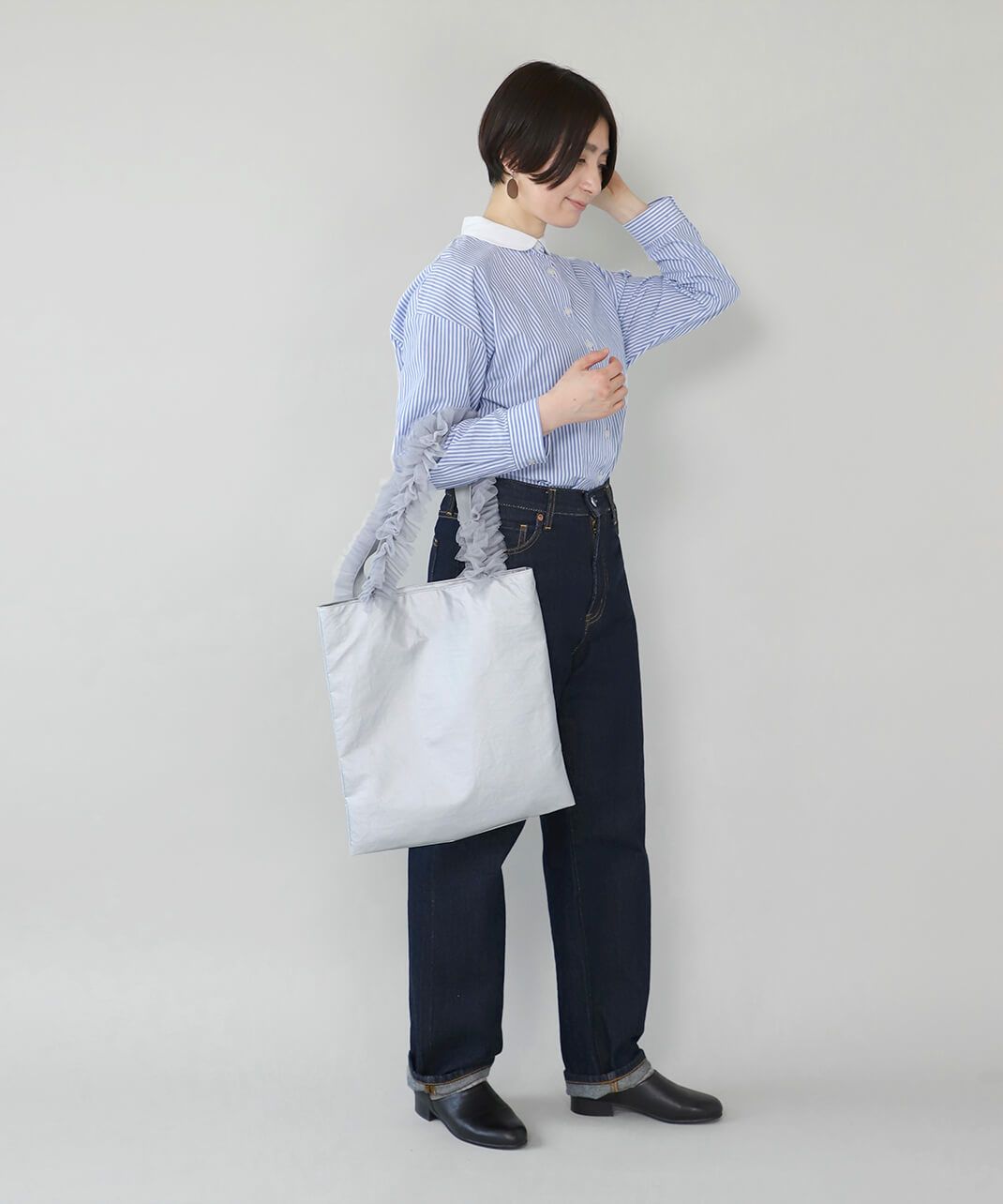 コーディネートのアクセントに。