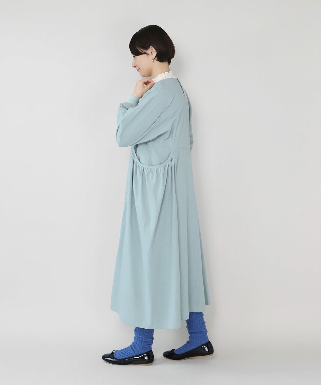 ゆったりとしたシルエット