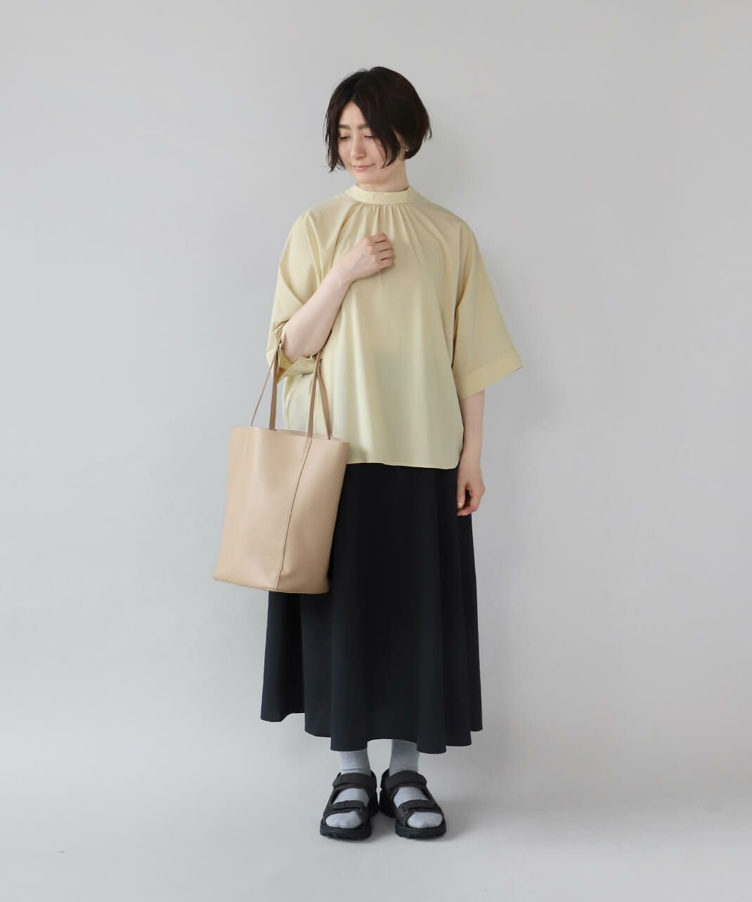 肩掛けにもちょうど良い長さ