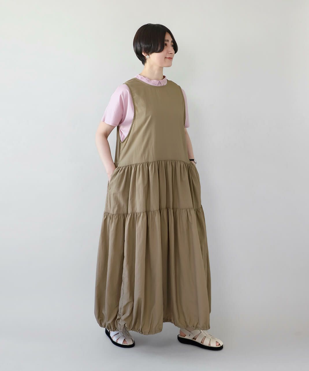 ナイロン素材がしわになりにくい