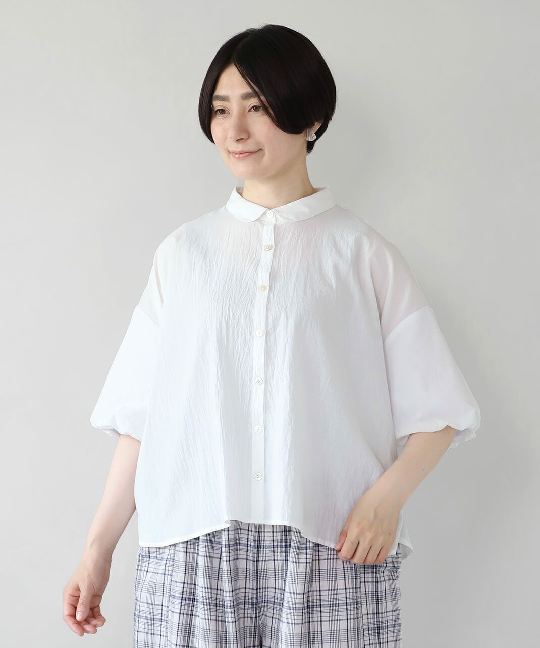 ワイドな身頃
