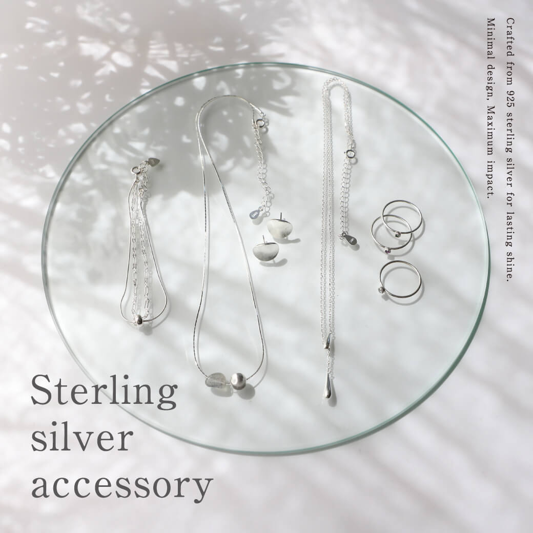 Sterling silver accssory