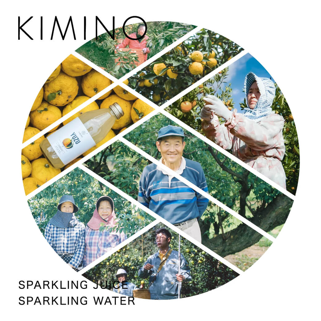 KIMINO SPARKLING JUICE SPARKLING WATER