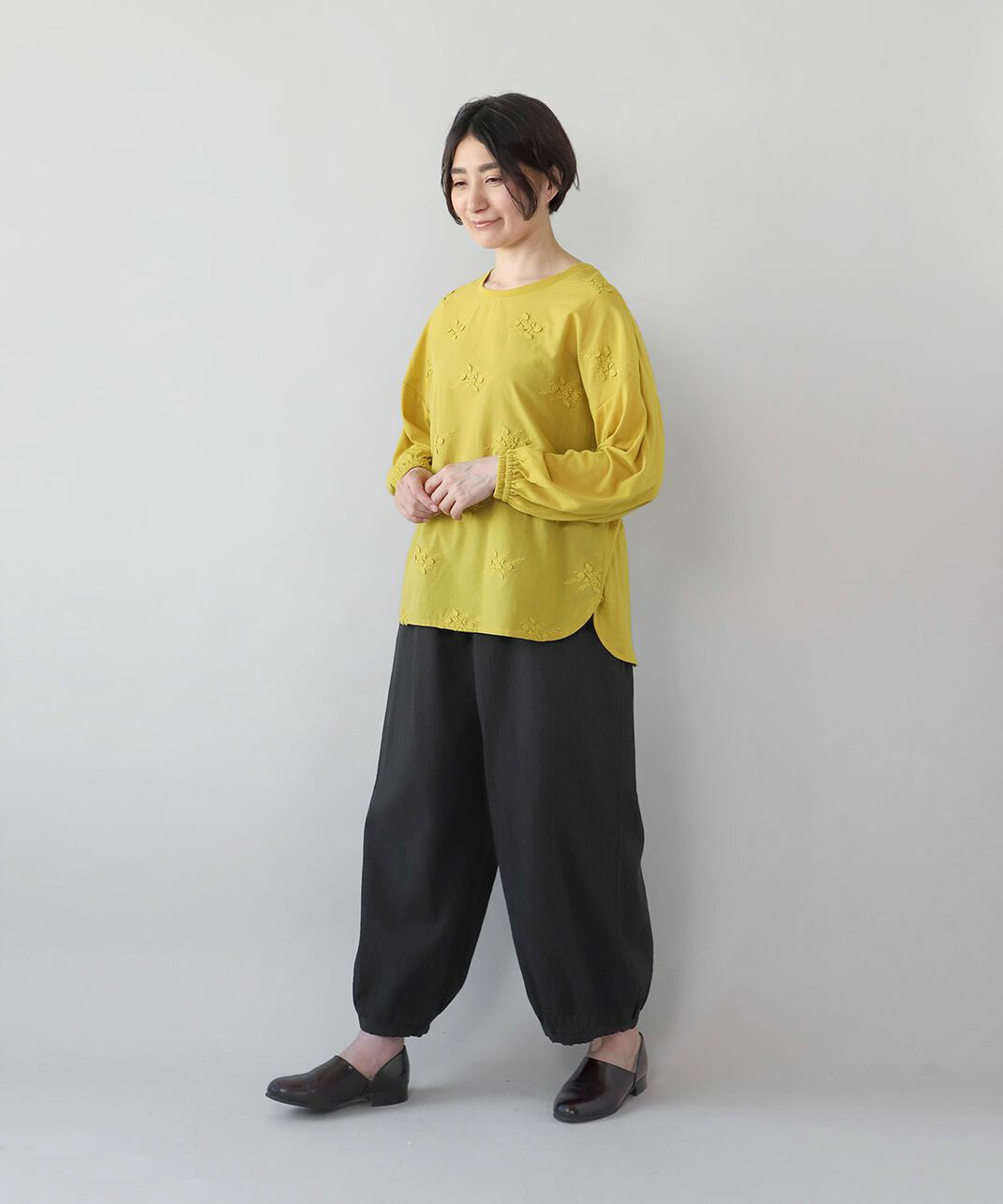 カジュアルにも、きれいめにも着こなしできる
