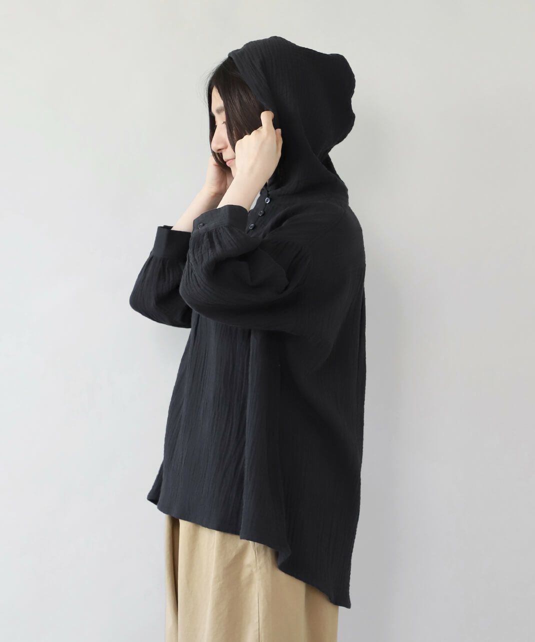 大きめのフード