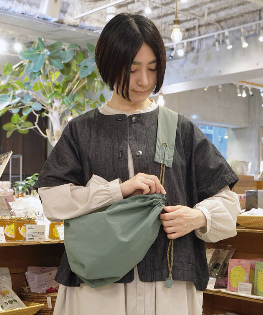 軽量なナイロン生地です