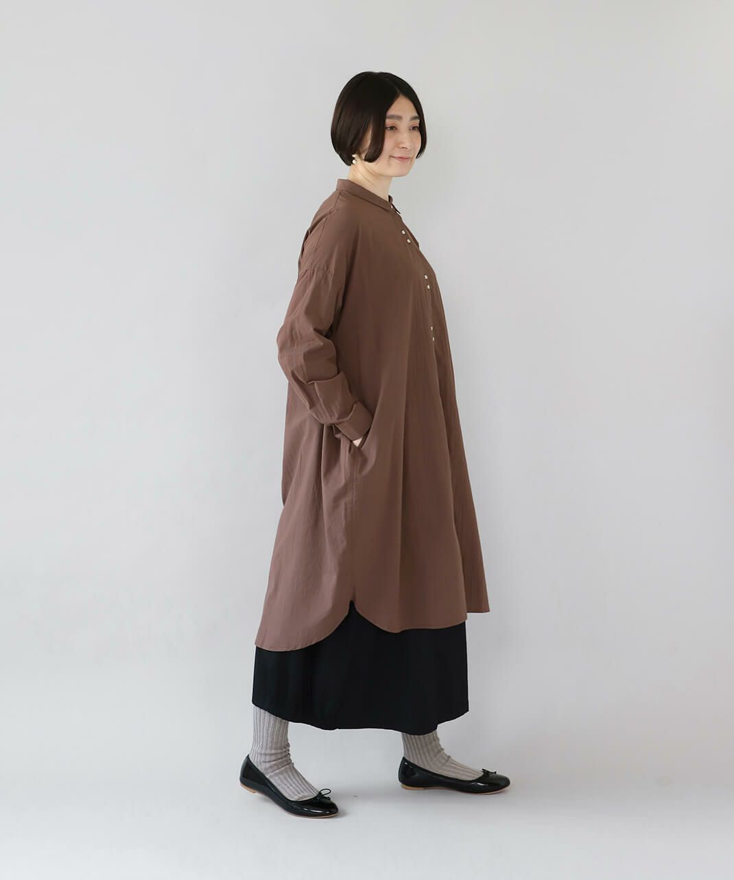 サイドにポケット。