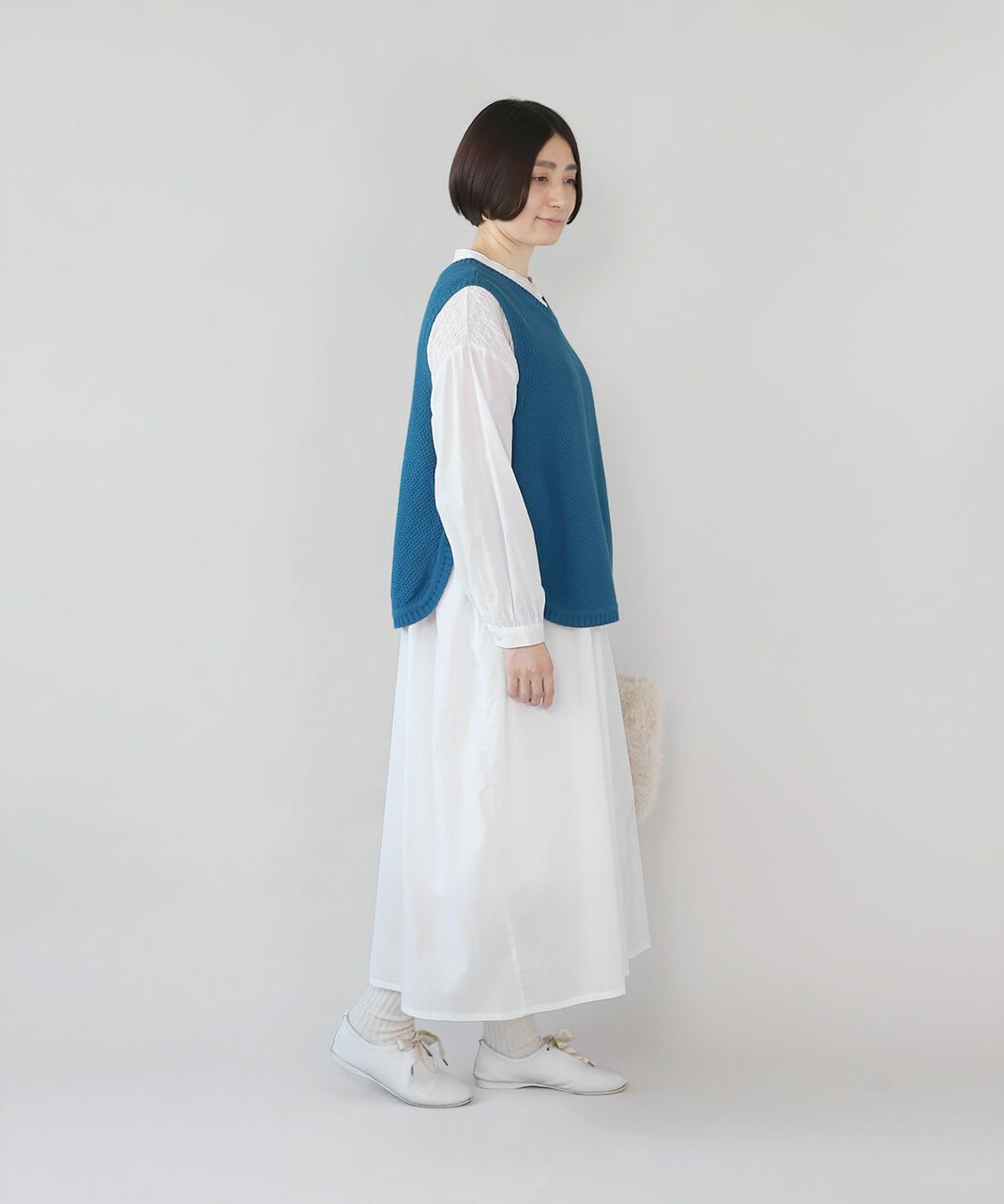 軽い羽織りとしても着用できるシルエット