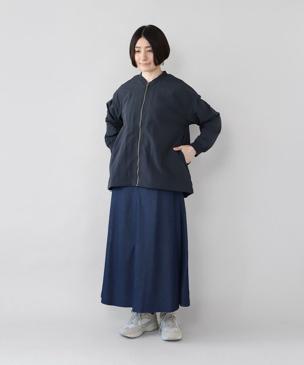 シンプルなデザインなので、お合わせやすい。