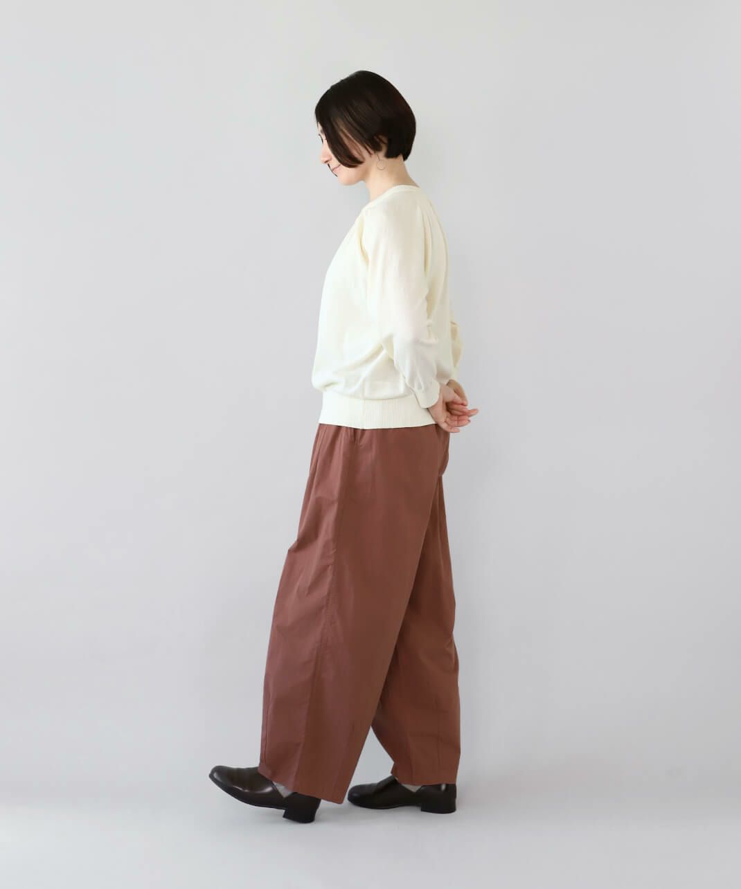 日常で使いやすいバランスに仕上げられた一着。