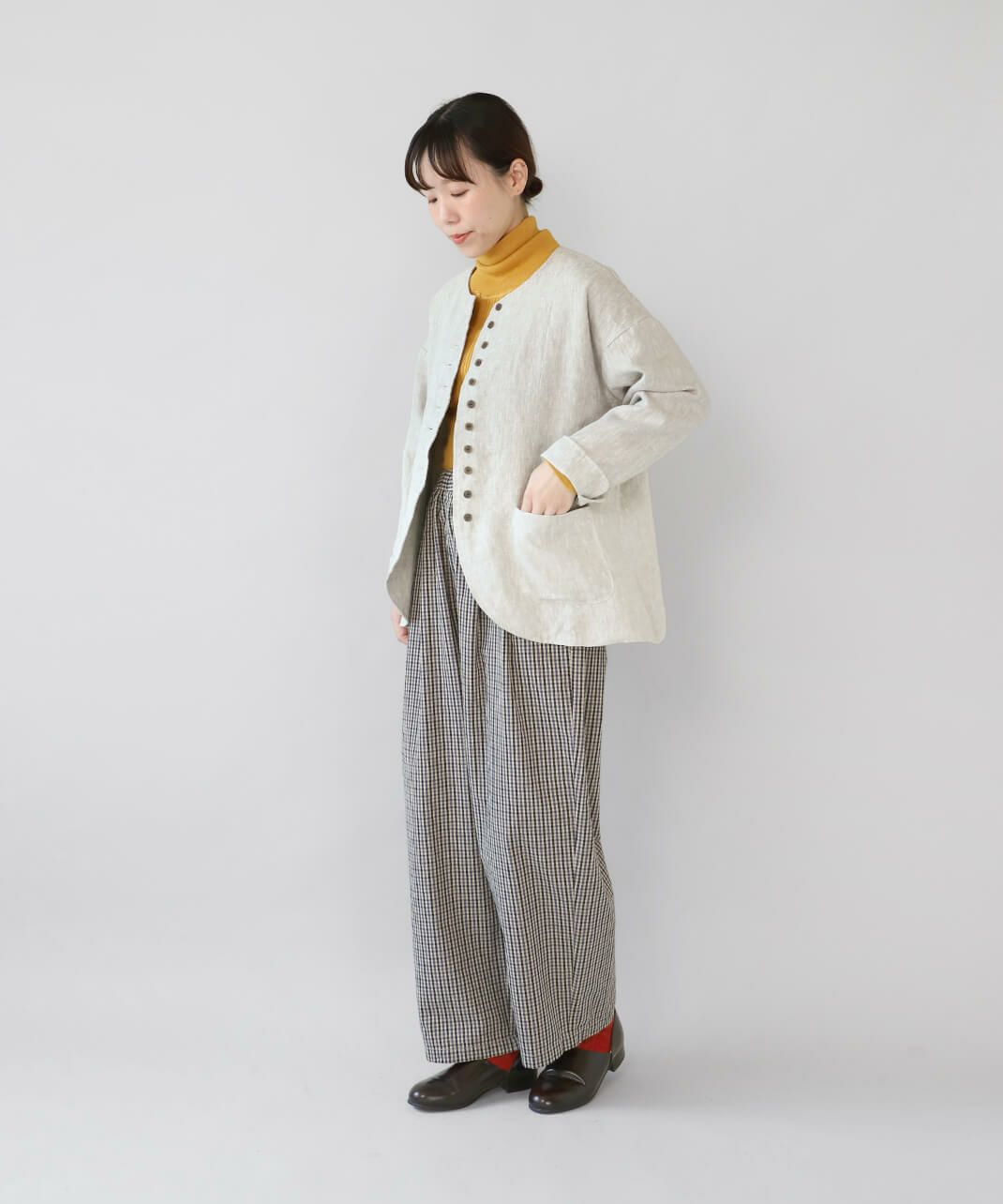 シンプルながらも存在感ある1着