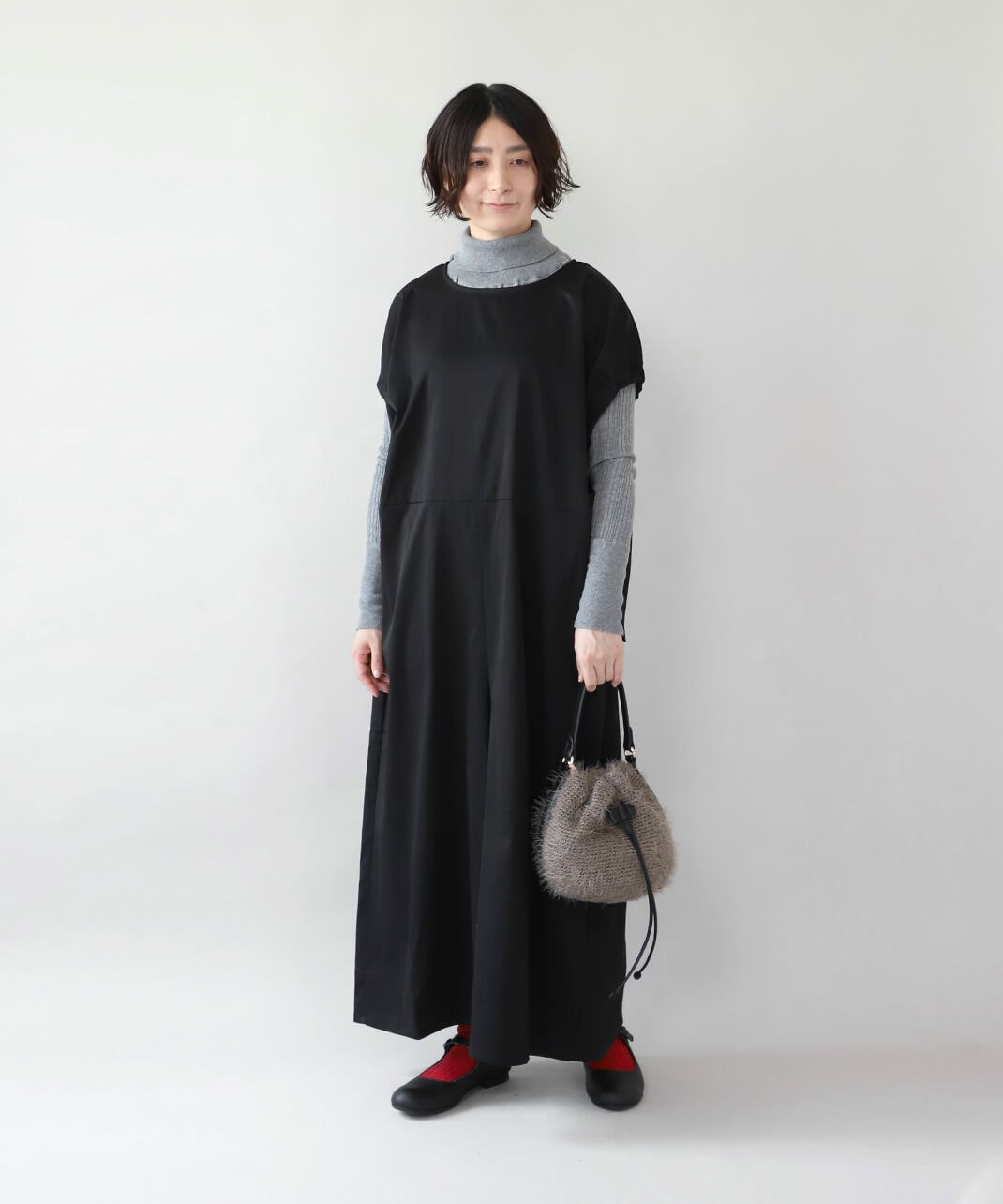 コーディネートに合わせて持ち方を変えられる