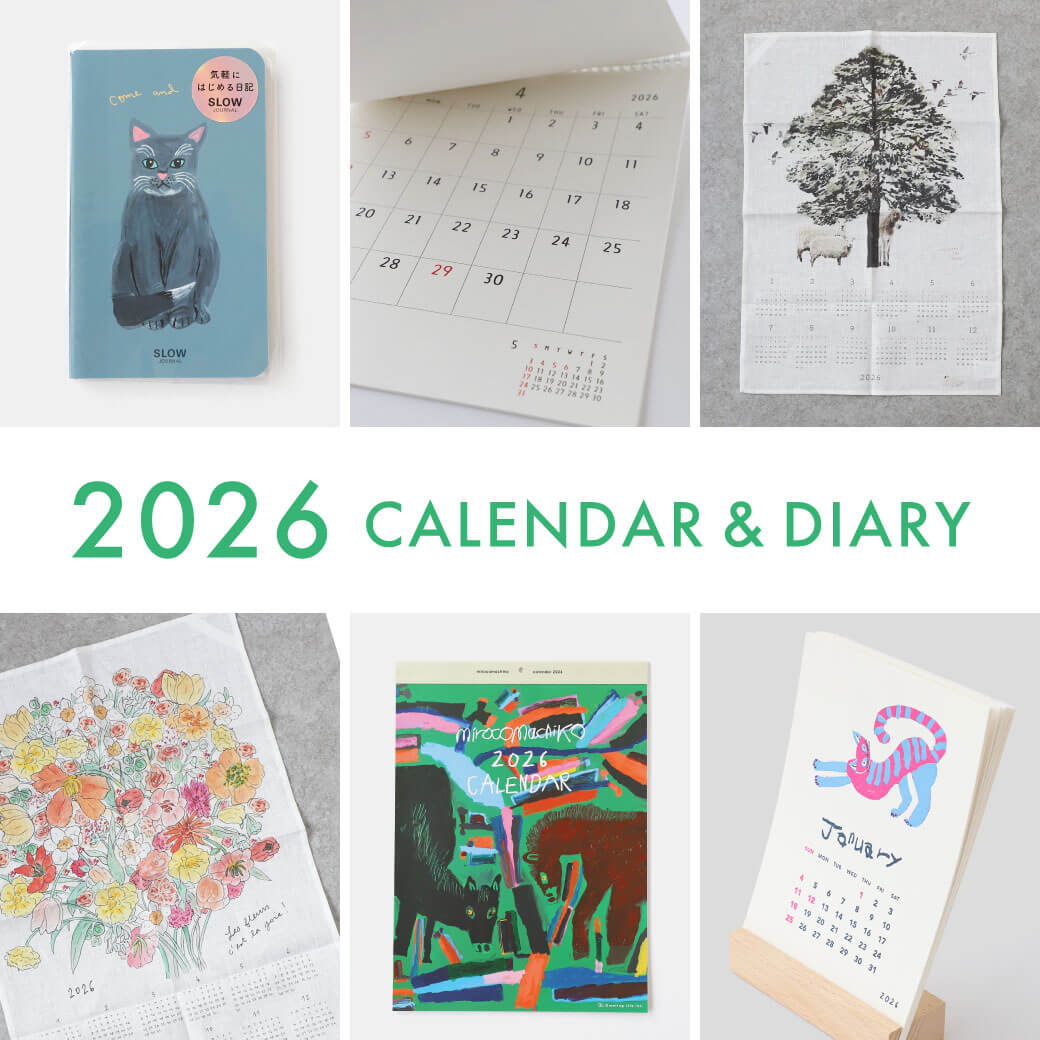 2026　CALENDAR & DIARY