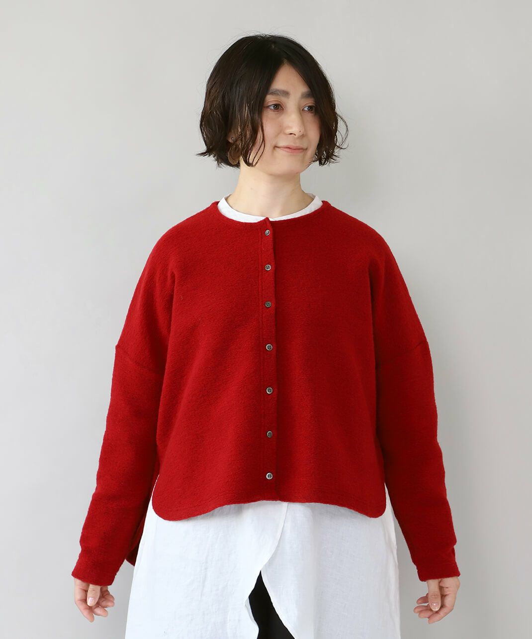 ゆとりを持たせた身幅