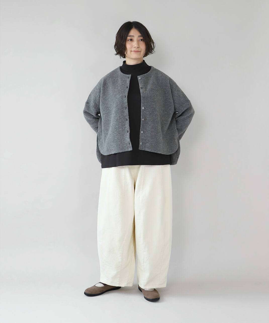 シンプルながらも存在感ある1着