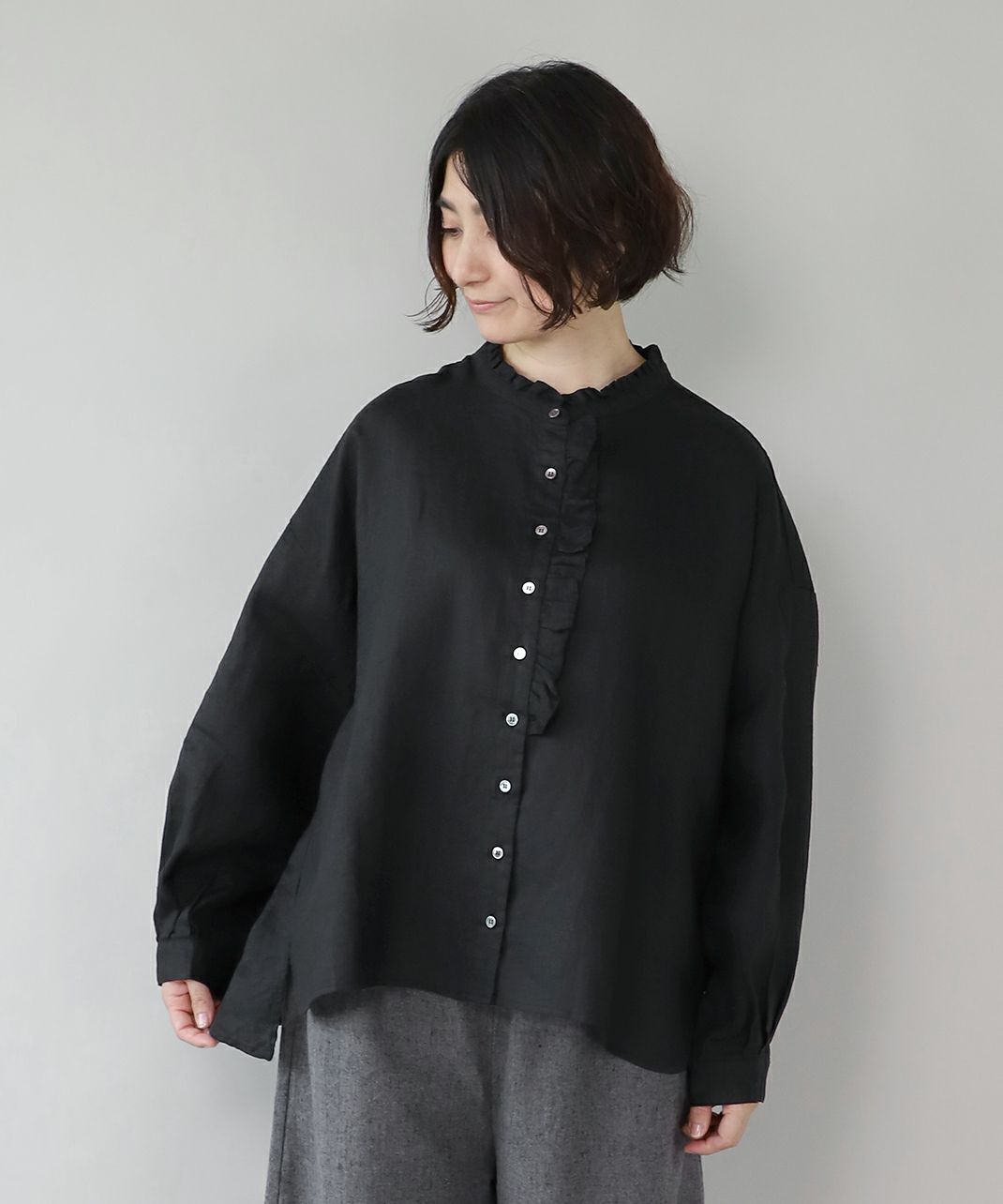 ゆとりを持たせた身幅