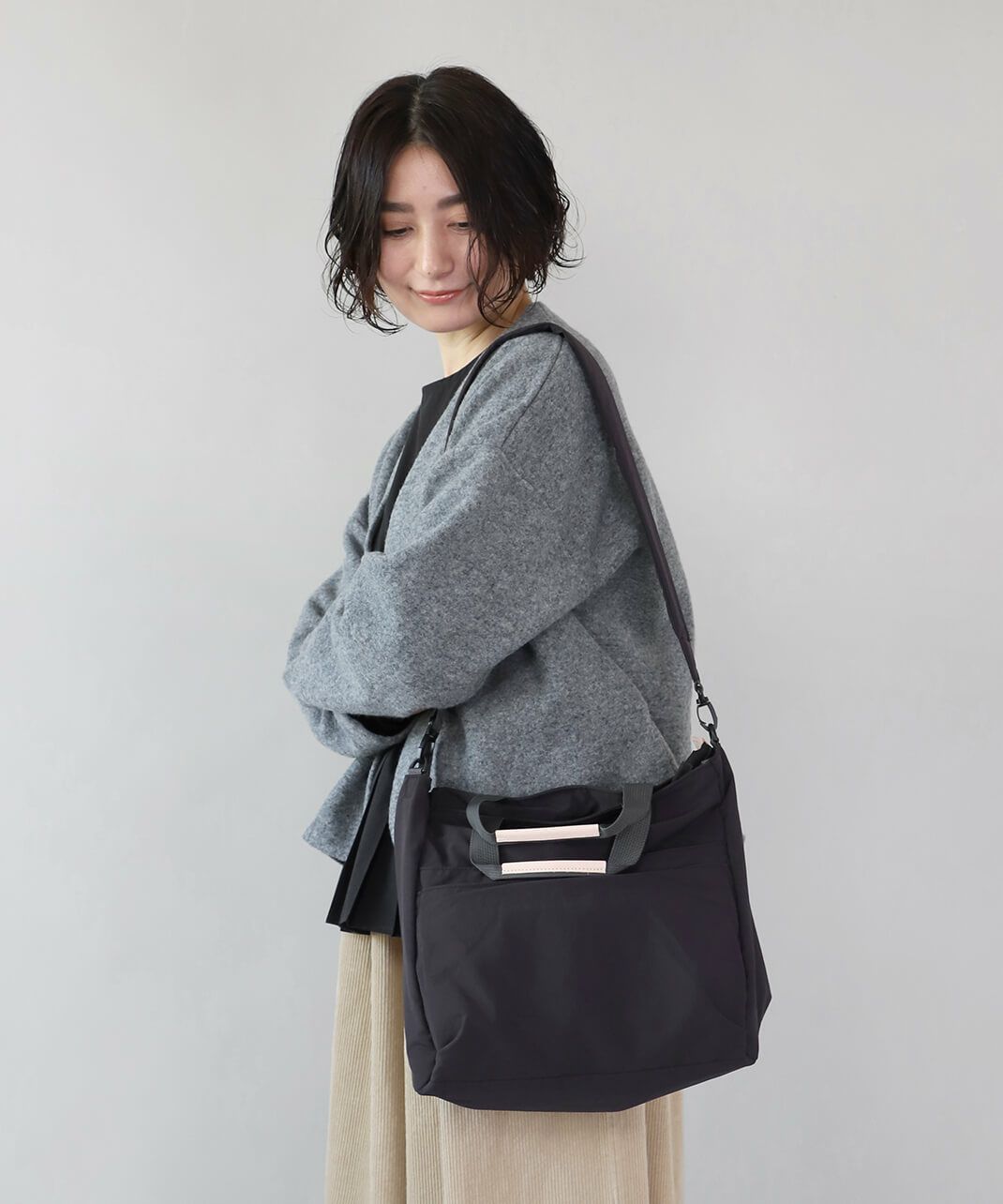 多収納で機能的なバッグ