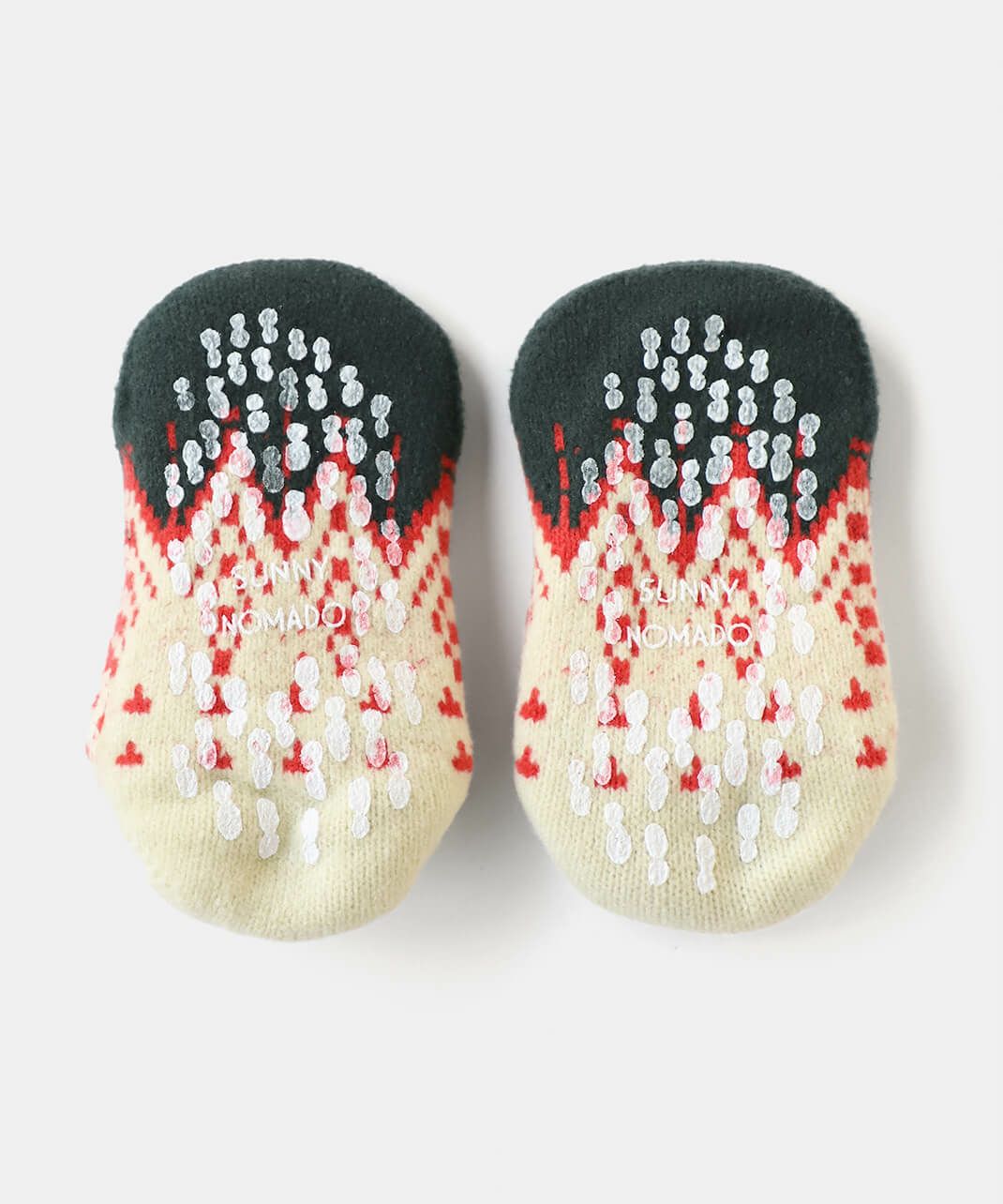 足裏にはフローリングも安心の、滑り止め付き。