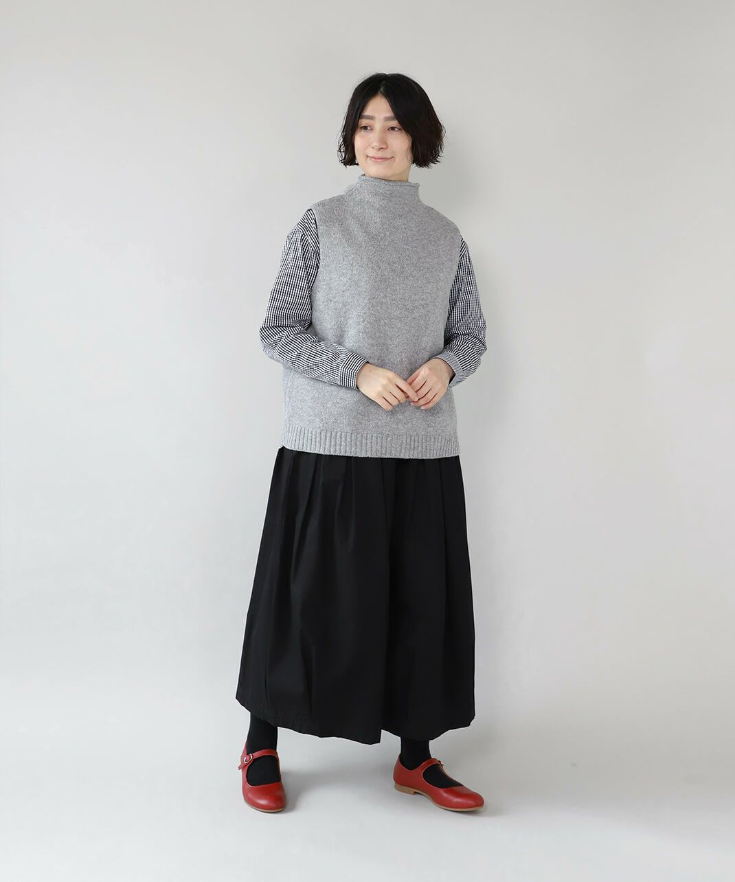 見た目の可愛さはそのままに着やすい