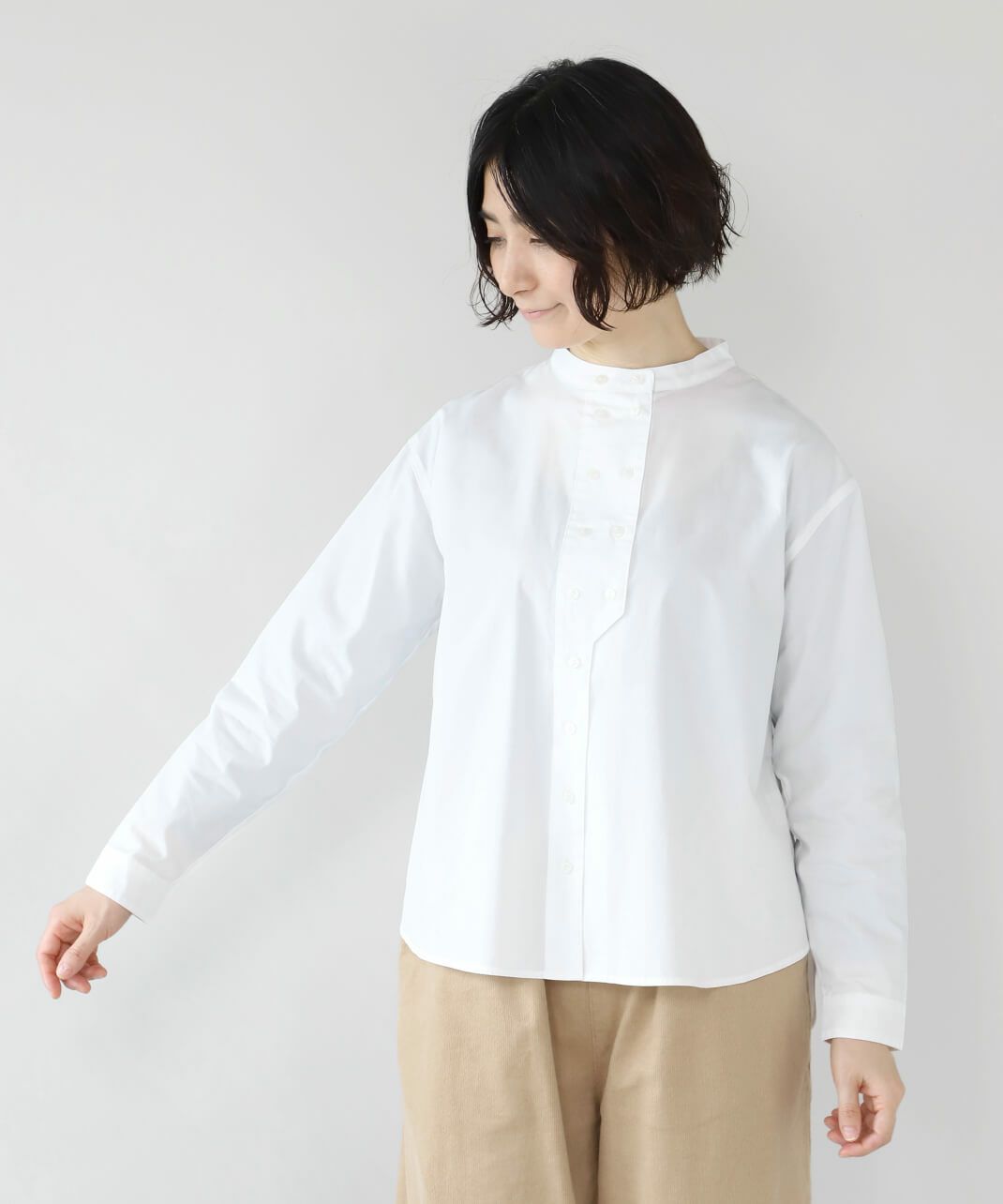 着こなしやすいサイズ感