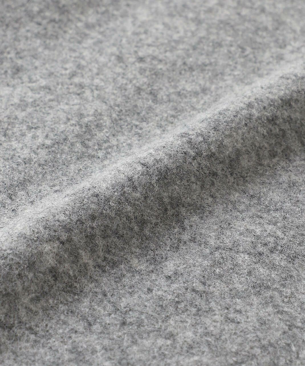 ウール混のスライバーニット