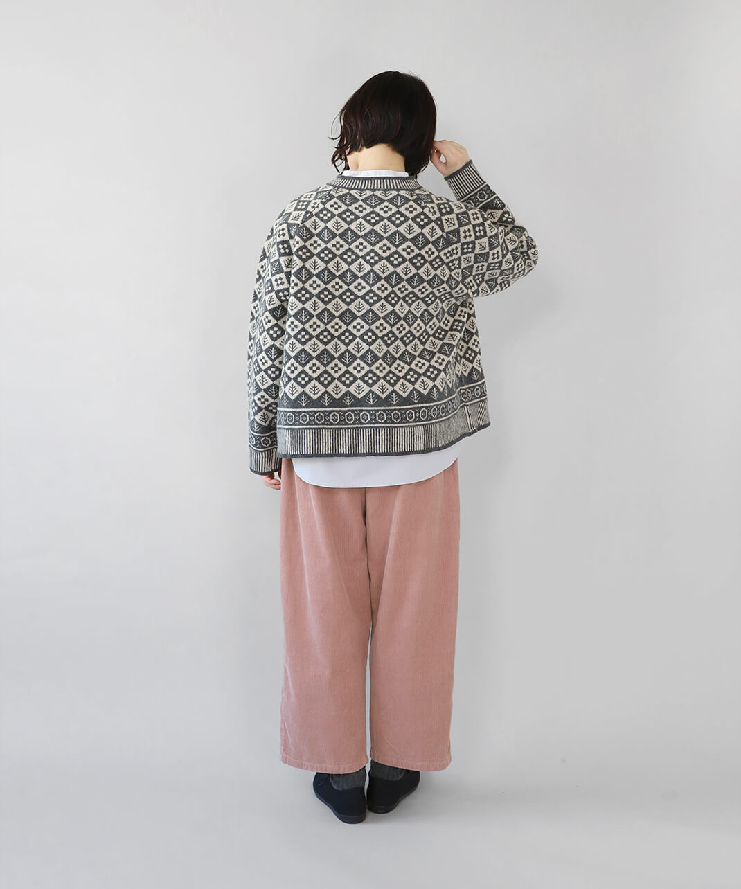 おしり周りのシルエットもカバー