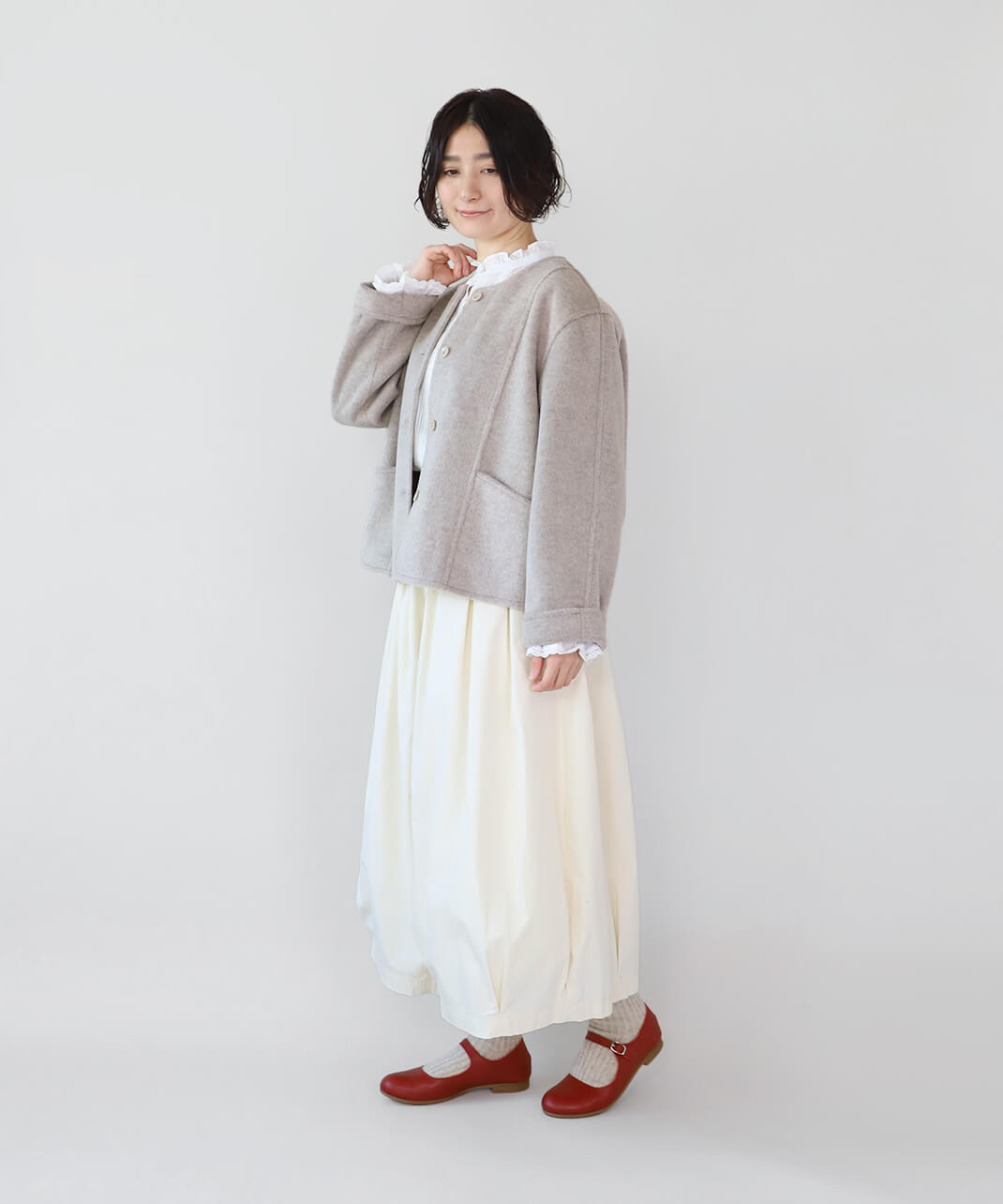 カジュアルな雰囲気のコーディネートに活躍