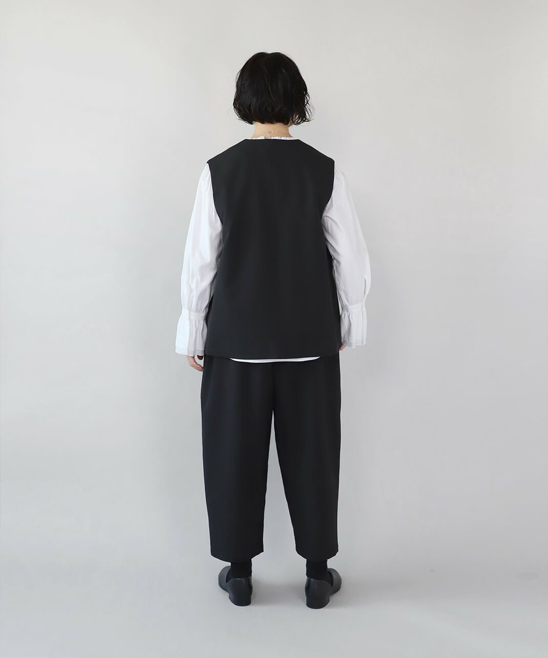 体のラインを拾いにくい