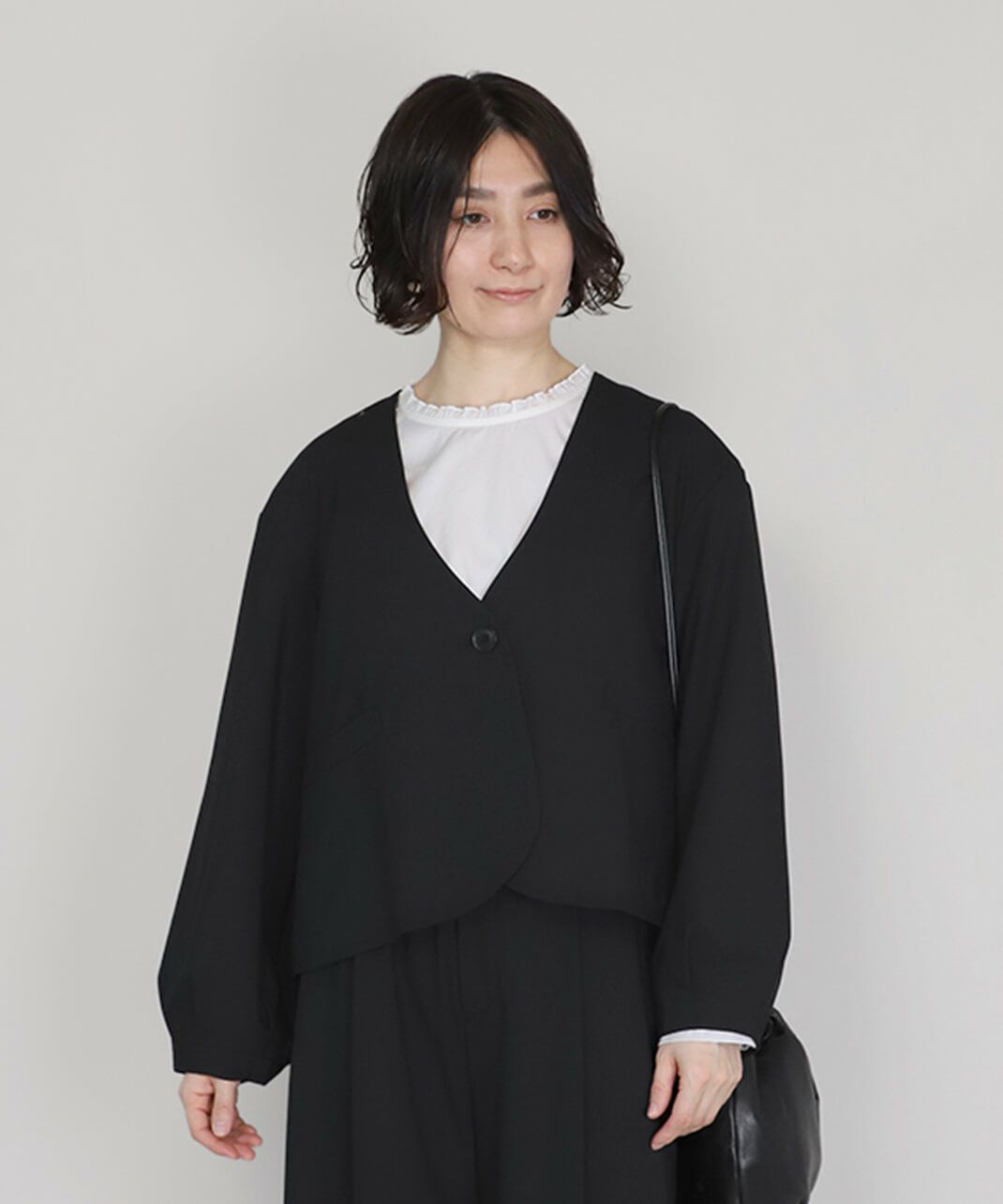 抜け感のある着こなし