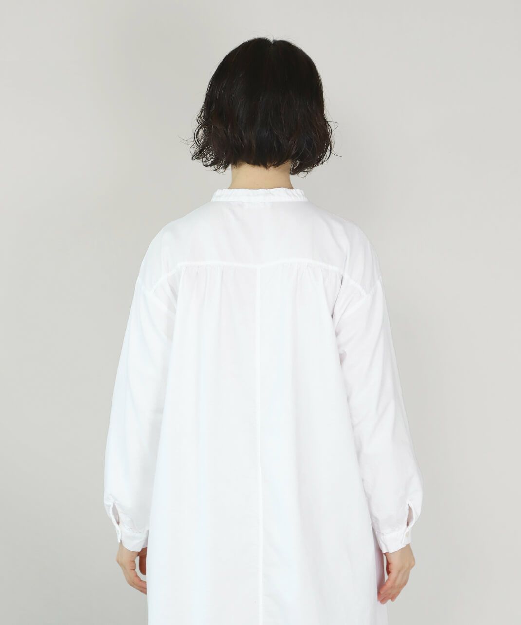 切替えがふんわりとしたシルエット