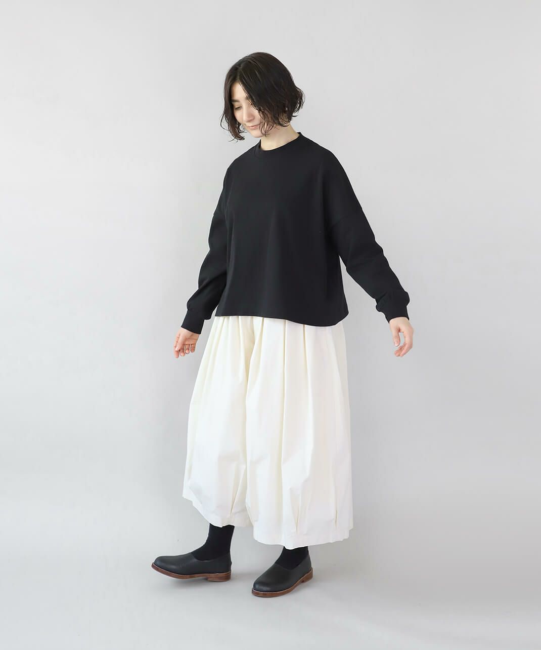 重ね着するスタイリングもおすすめ