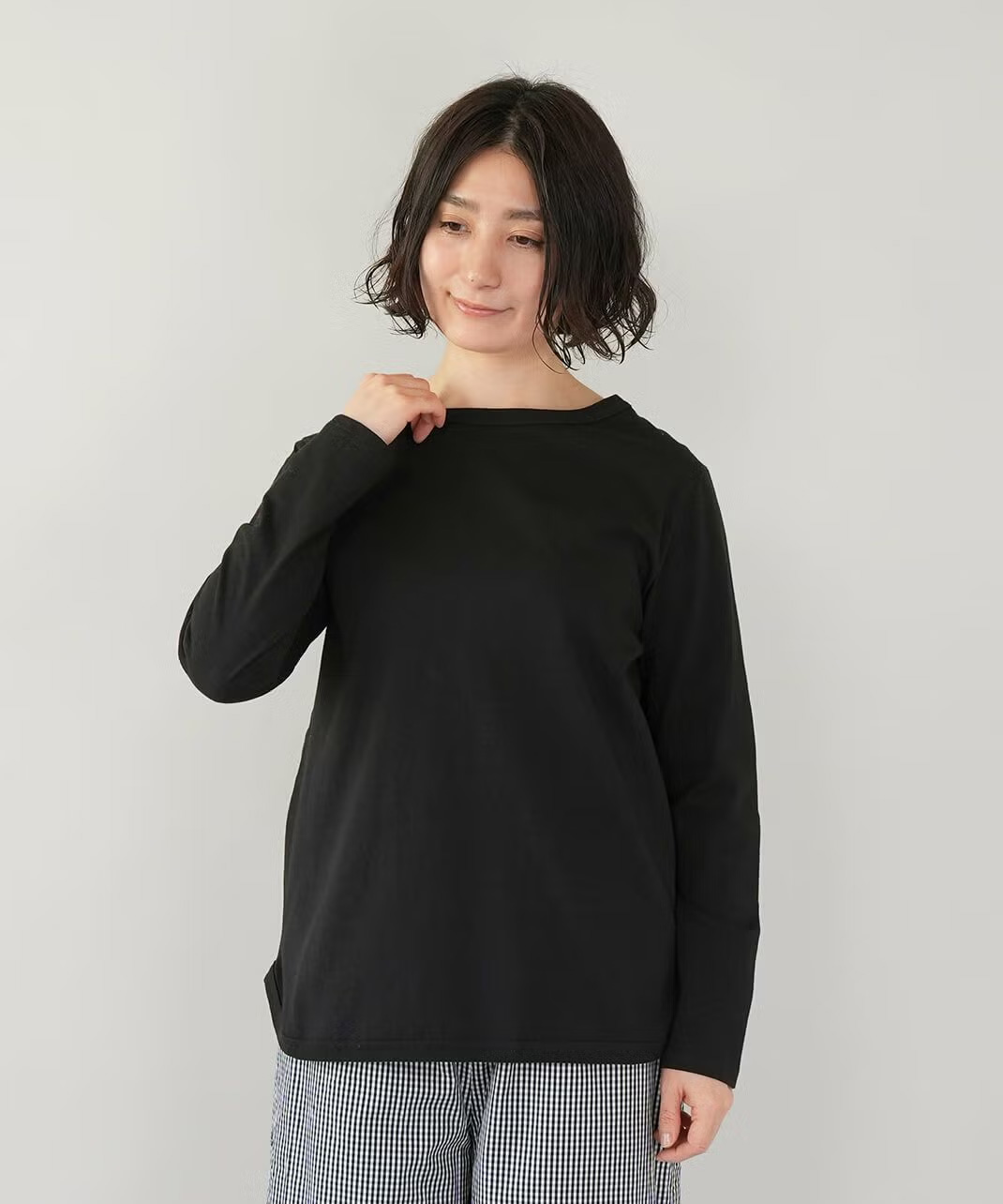 身体のラインを拾いにくい