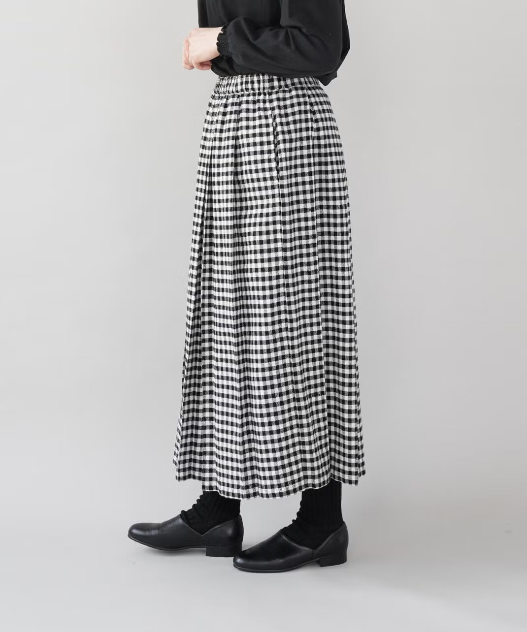 上品に大人らしい印象も。