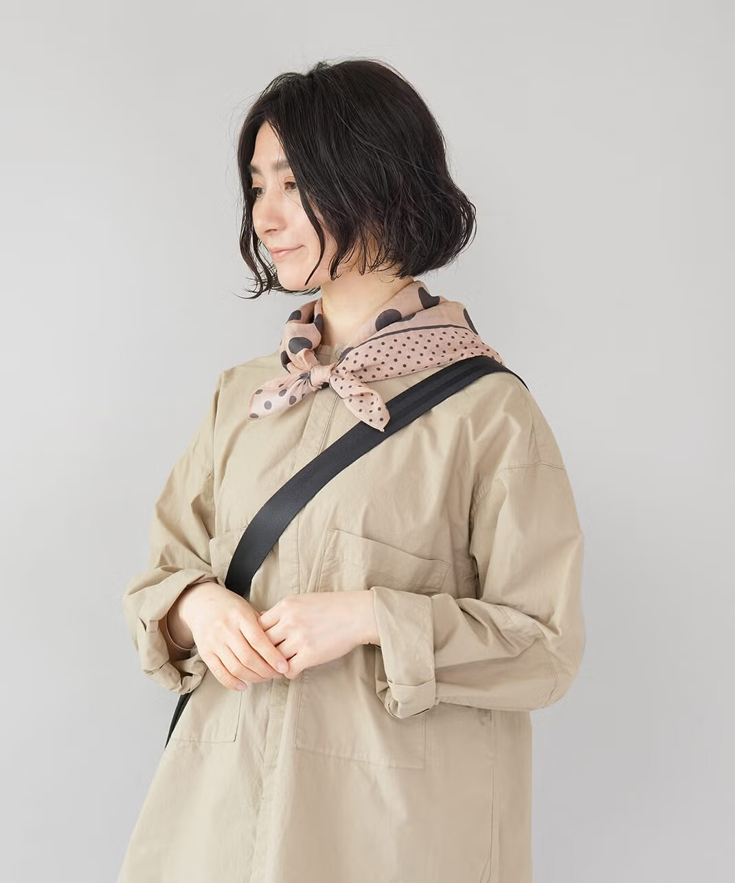 コーディネートの差し色に