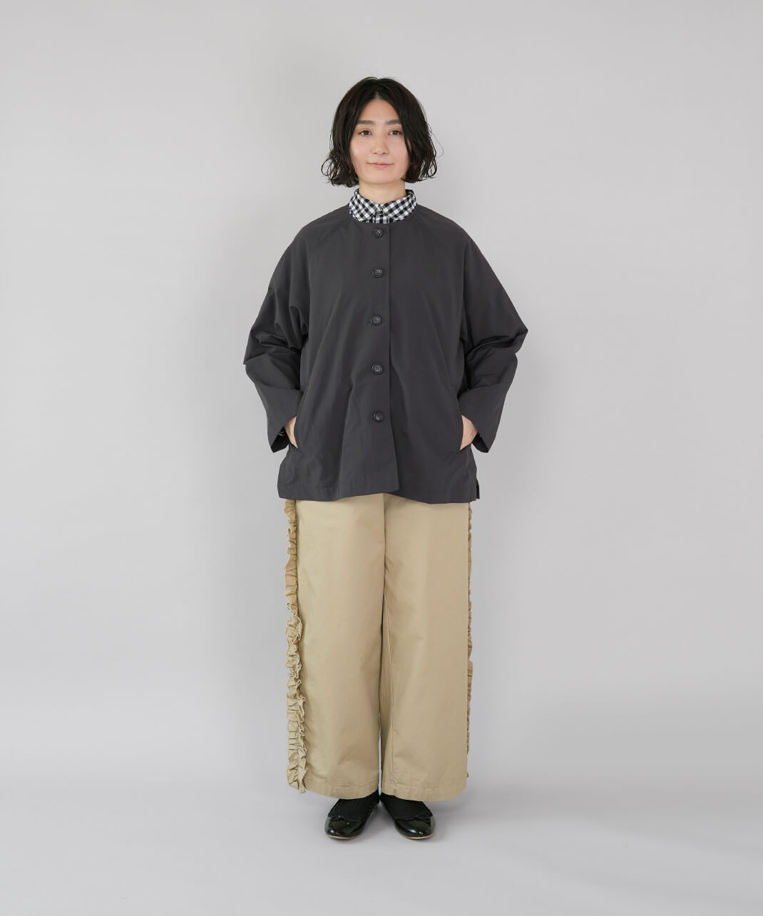 カジュアルに着こなしやすい