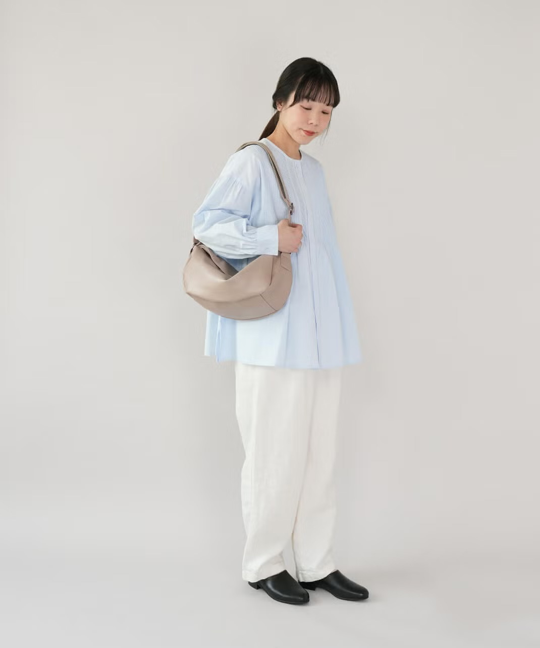 コーディネートに合わせて様々なスタイルにアレンジ可能