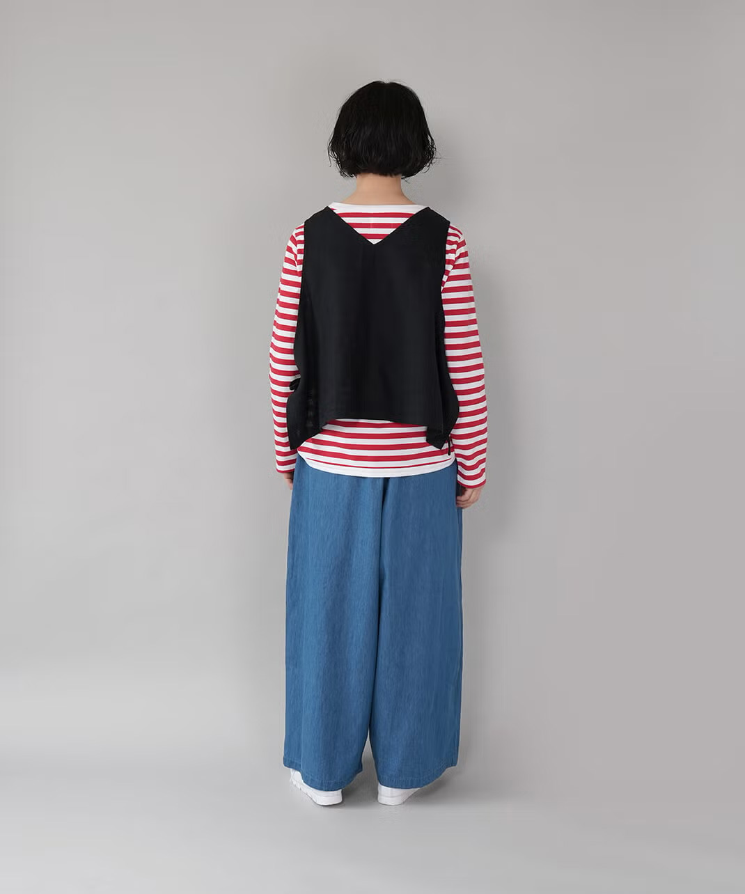 おしりや脚のラインを自然にカバー