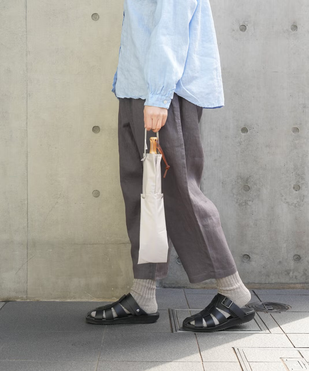 シーン、コーディネートを選ばず使いやすい