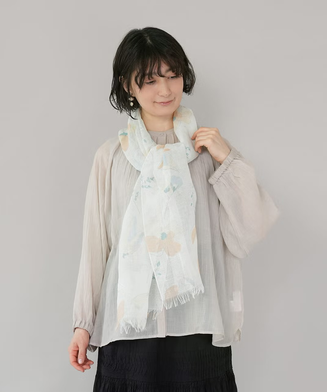 汗をかいてもベタつきにくく肌離れが良い。