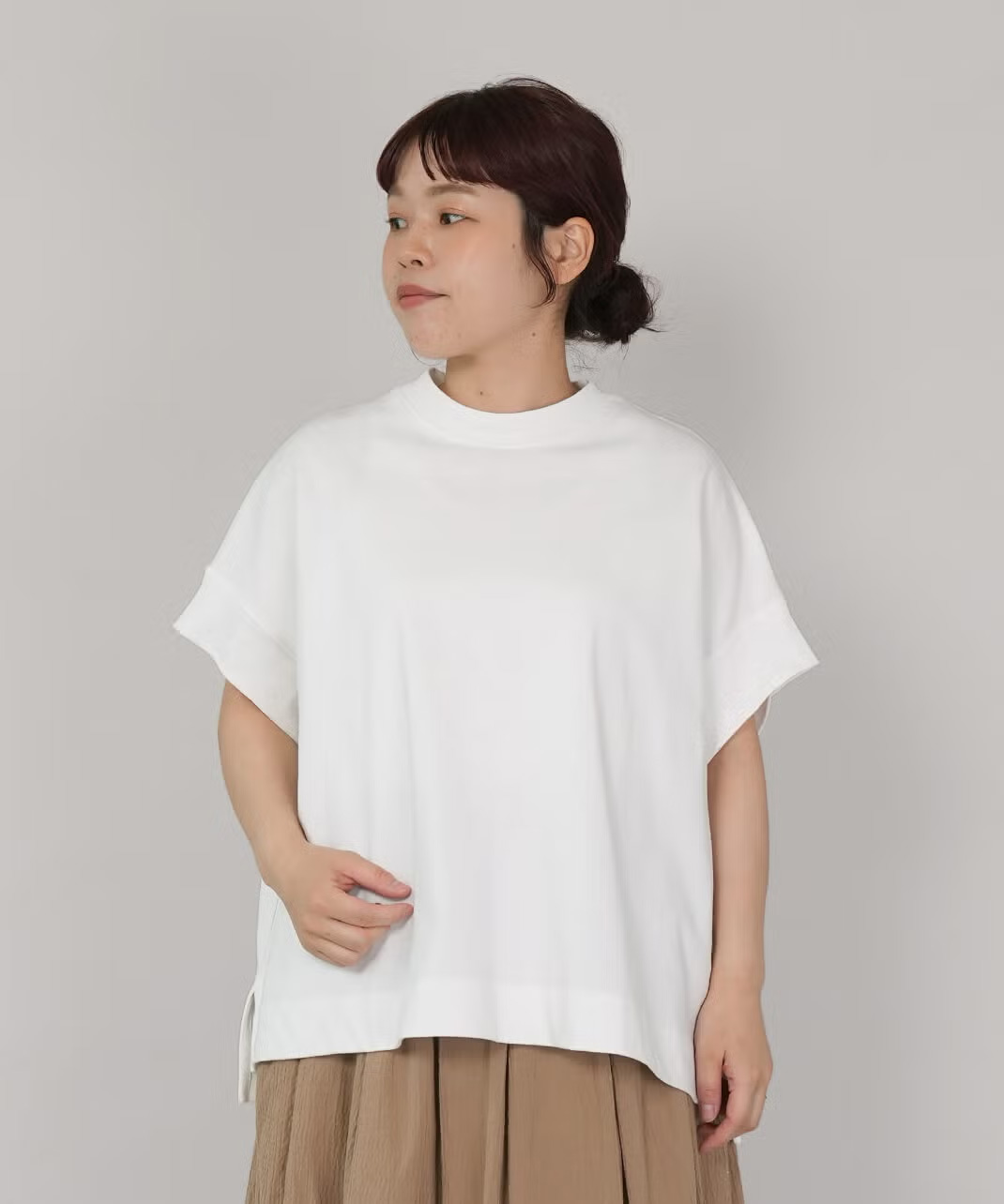 ボックスシルエットが特徴