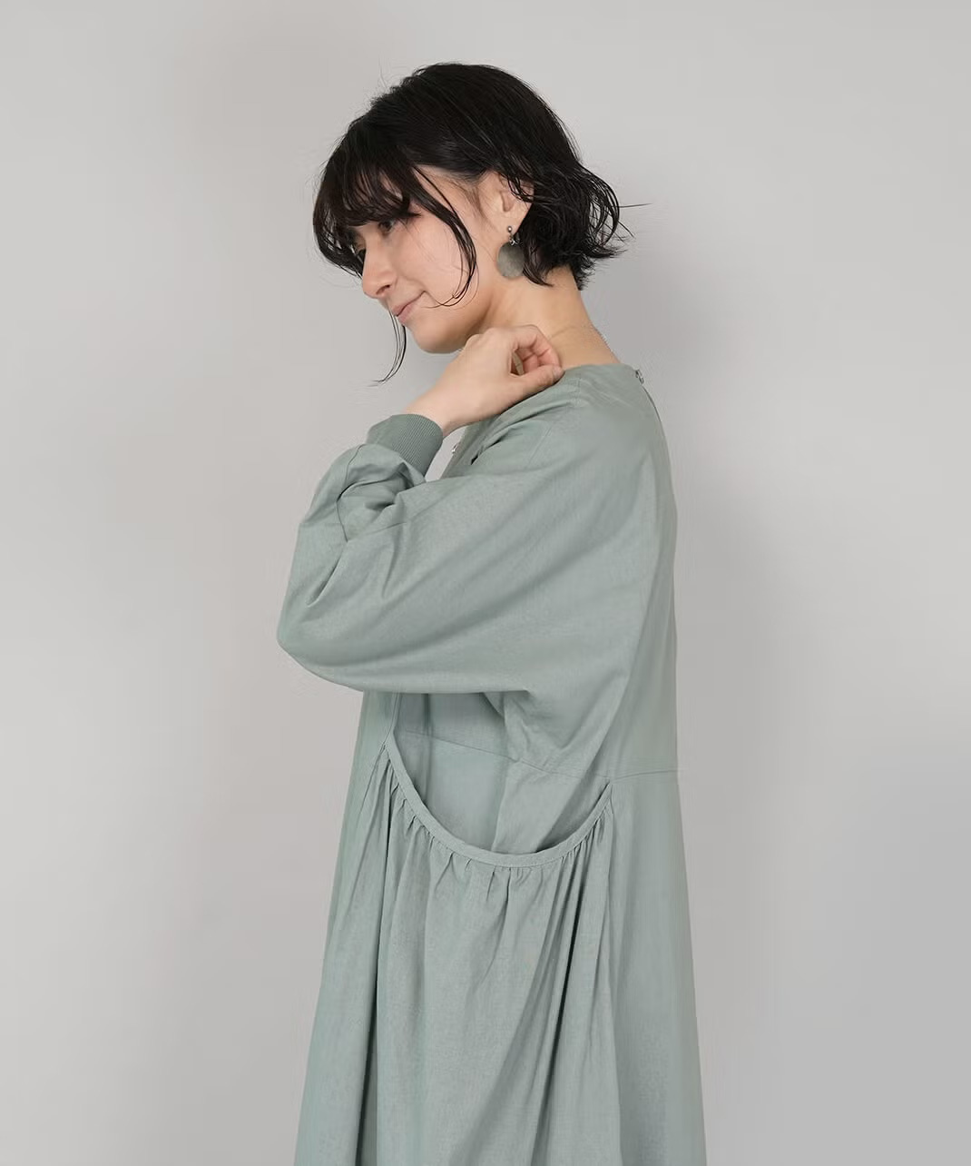 袖口はリブ仕様