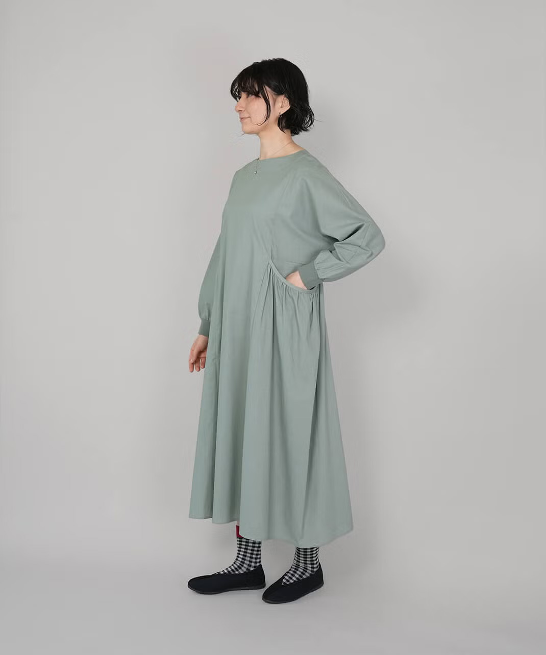 アームホールもゆったりしている