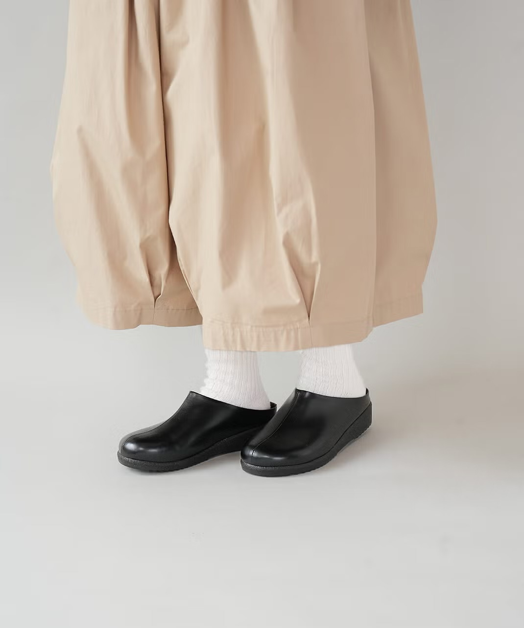 プレーンなサボサンダルのCharles（チャールス