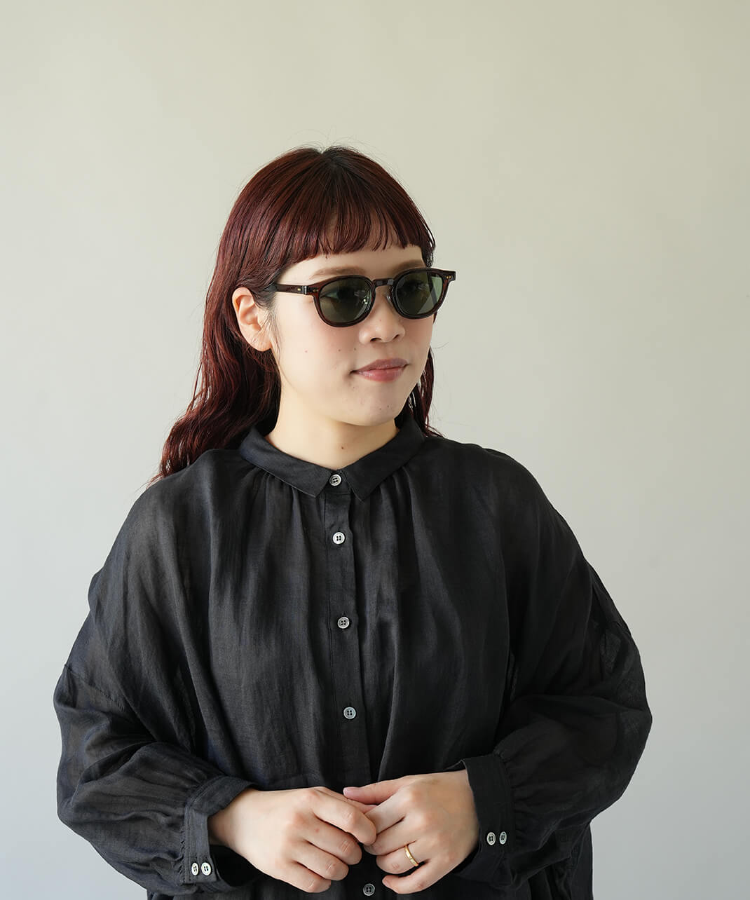 スタンダードなサングラス