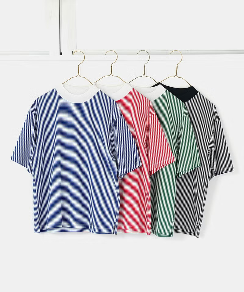 コットン100%のTシャツはで着心地が良い