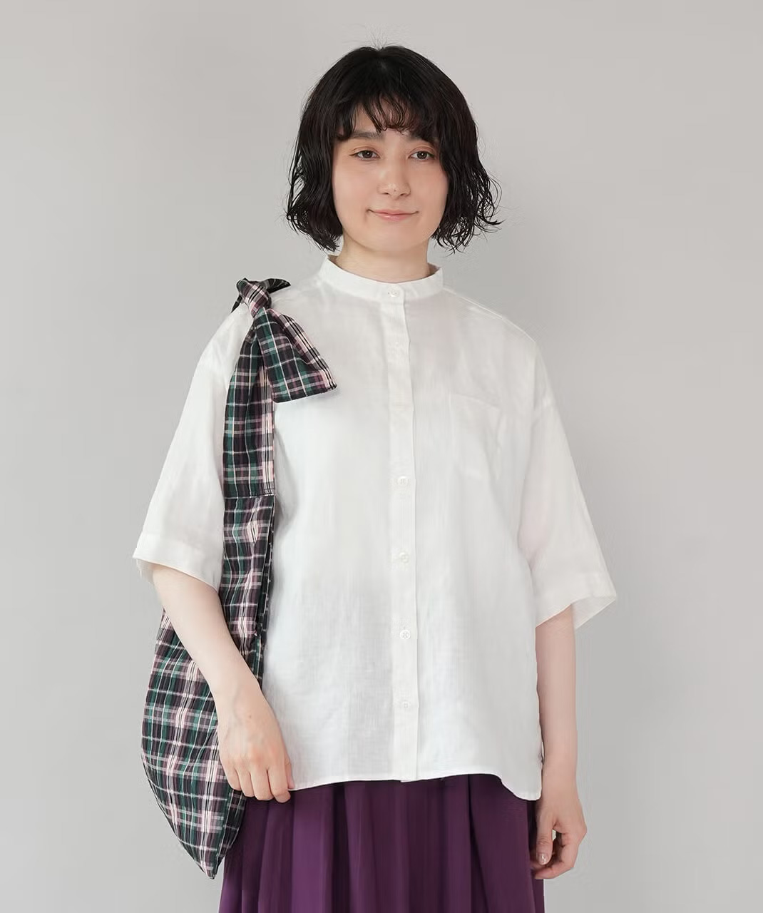 顔周りがすっきりした印象に
