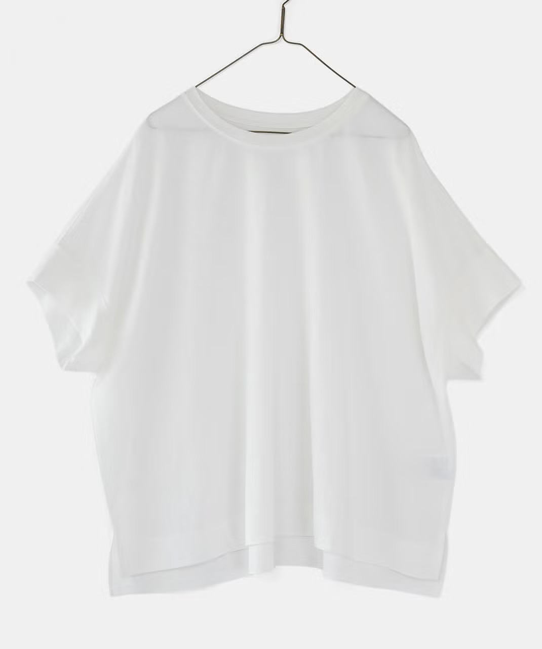 接触冷感とUVカット機能を備えたボックスTシャツ