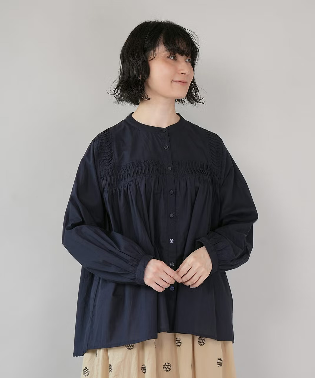 身体のラインを拾いにくい